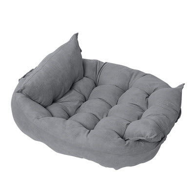 Customizable Multifunctional Folding Pet Cushion