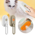 3-in-1 Pet Steam Grooming Brush