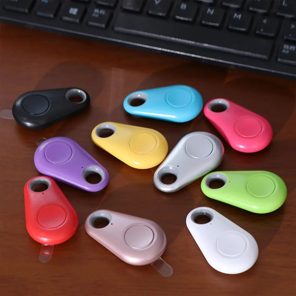 Portable Pet Bluetooth GPS Tracker Anti-lost Plastic Smart Tracker Bluetooth 5.0 Wireless Tracker Alarm GPS Locator