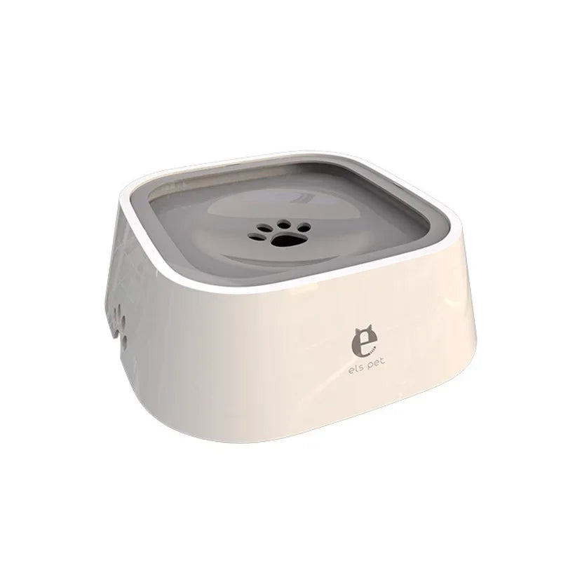 Anti-Spill Floating Pet Water Bowl for Dogs & Cats