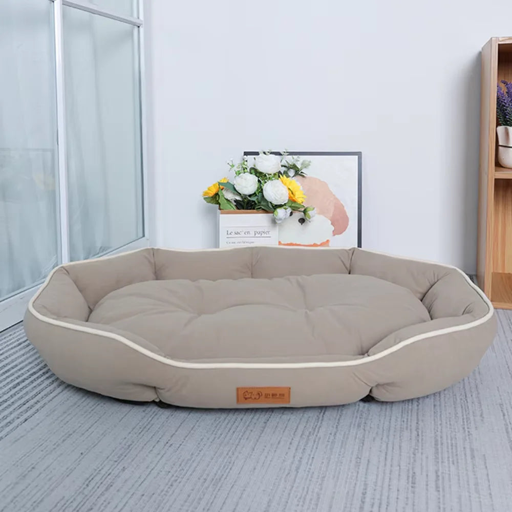 Large Pet Sofa Bed — Warm & Cozy Dog & Cat Sleeping Cushion