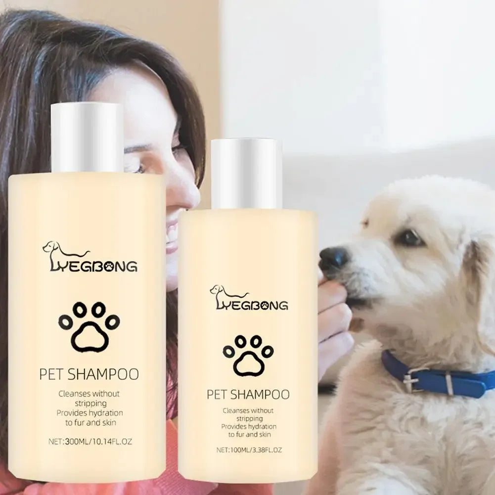 Pet Shampoo Softening & Odor-Removing Shower Gel for Cats & Dogs