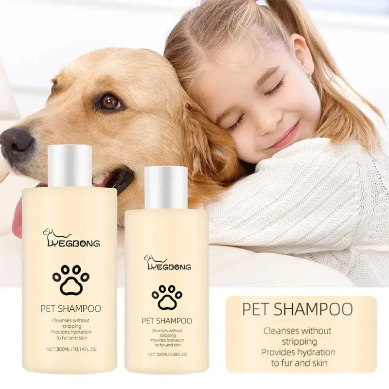 Pet Shampoo Softening & Odor-Removing Shower Gel for Cats & Dogs