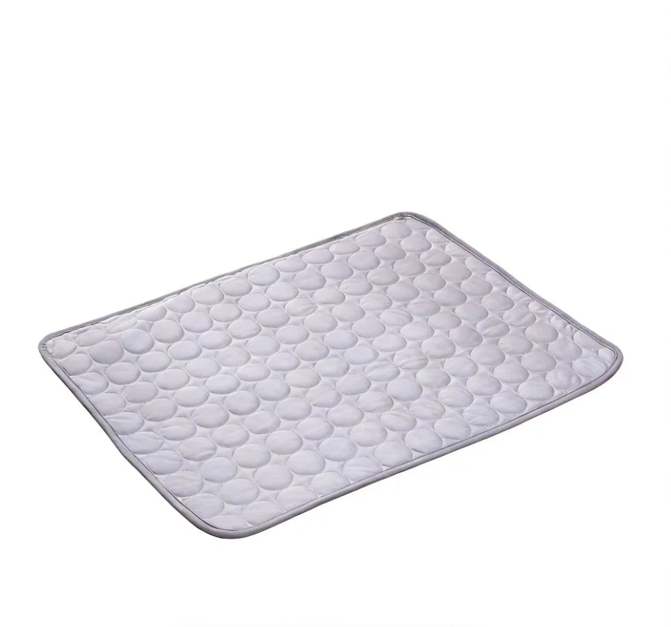 Pet Cooling Mat — Ice Silk Breathable Non-Slip Pad for Dogs & Cats