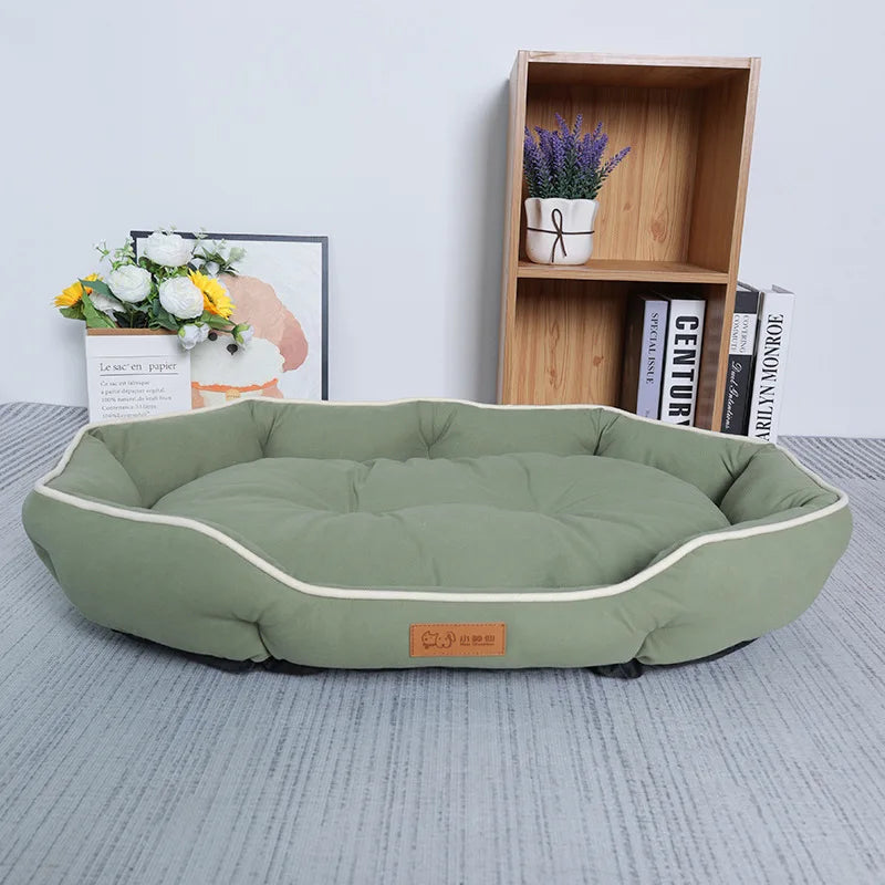 Large Pet Sofa Bed — Warm & Cozy Dog & Cat Sleeping Cushion