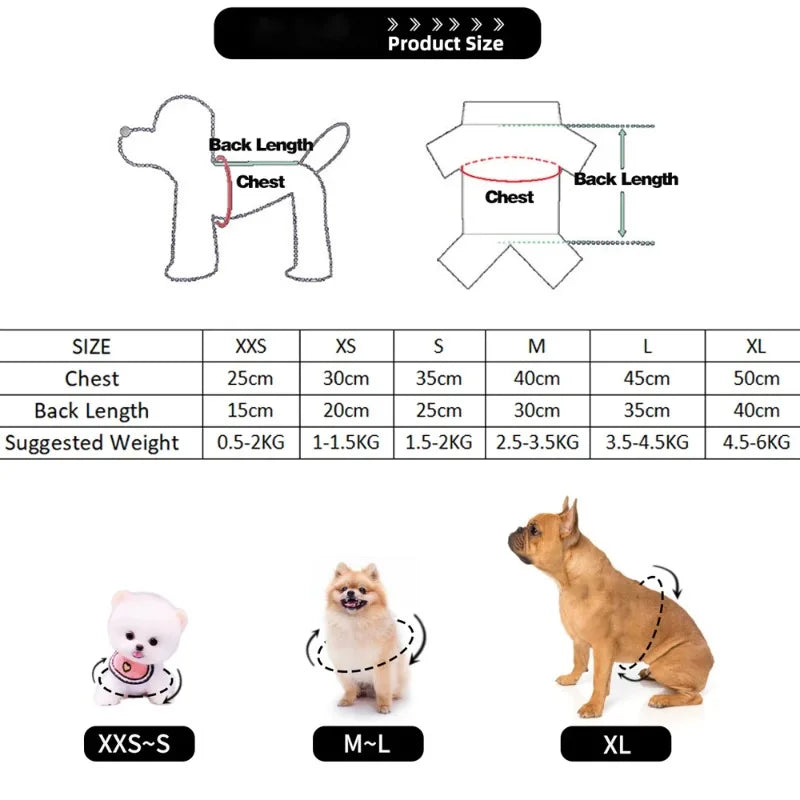 Cartoon Fleece Pet Sweater