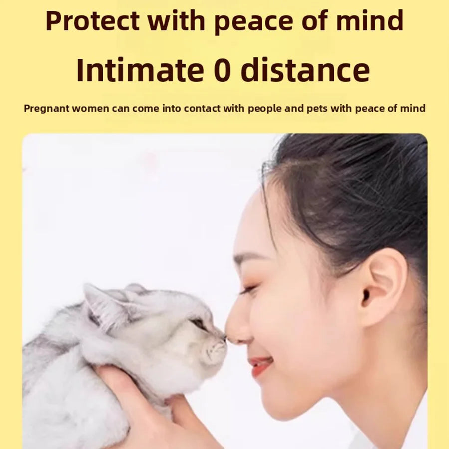 PetClear Pet Shampoo 500ml Plant Formula Flea Insect Repellent Deodorizing Detangling Natural Long-Lasting Fragrance