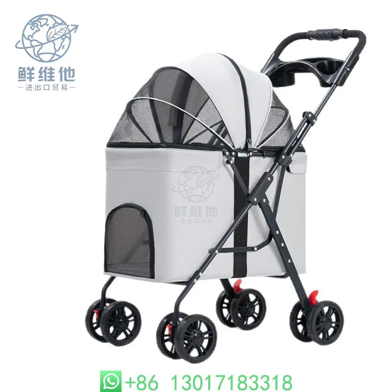 Lightweight Foldable Pet Stroller