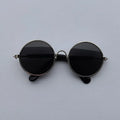 Vintage Round Cat & Dog Sunglasses — Cute Pet Photo Prop Accessories