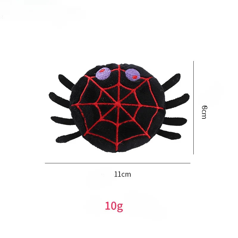 Halloween Catnip Cat Toys — Bat & Spider Shaped Teaser for Cats