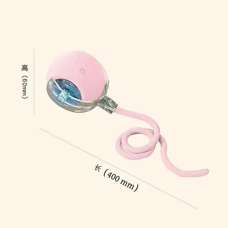 Smart Electric Rolling Cat Toy Ball — USB Rechargeable Auto-Moving Teaser
