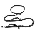 Hands-Free Dog Leash — Retractable Elastic Waist Belt for Running & Walking