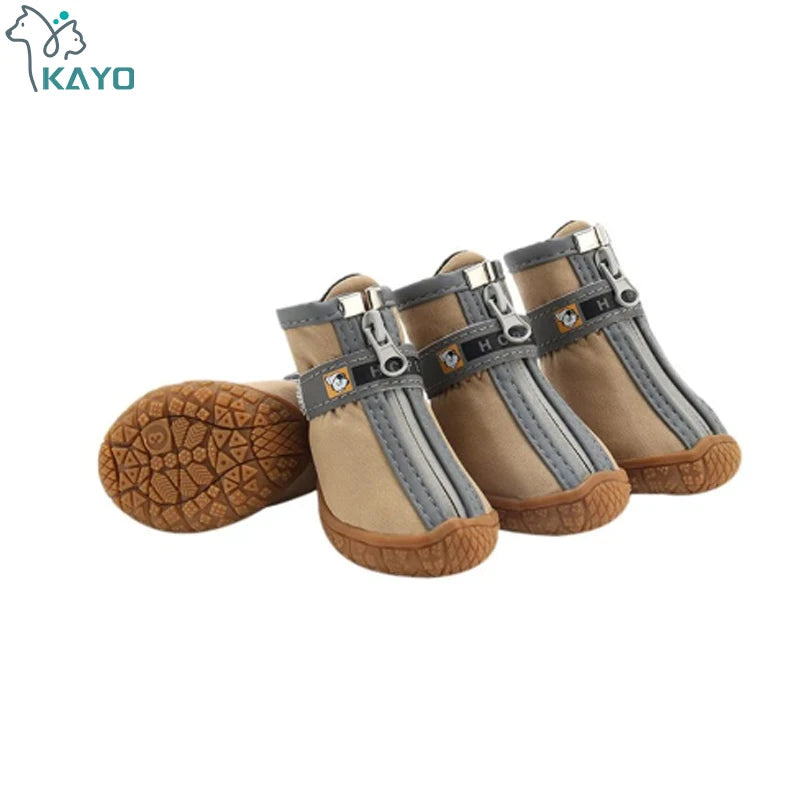 Mesh Pet Dog Shoes Durable Breathable Soft Sole Reflection Dogs Boots For Small Dogs Walking Climbing Dogs Sneakers Cat Shoes