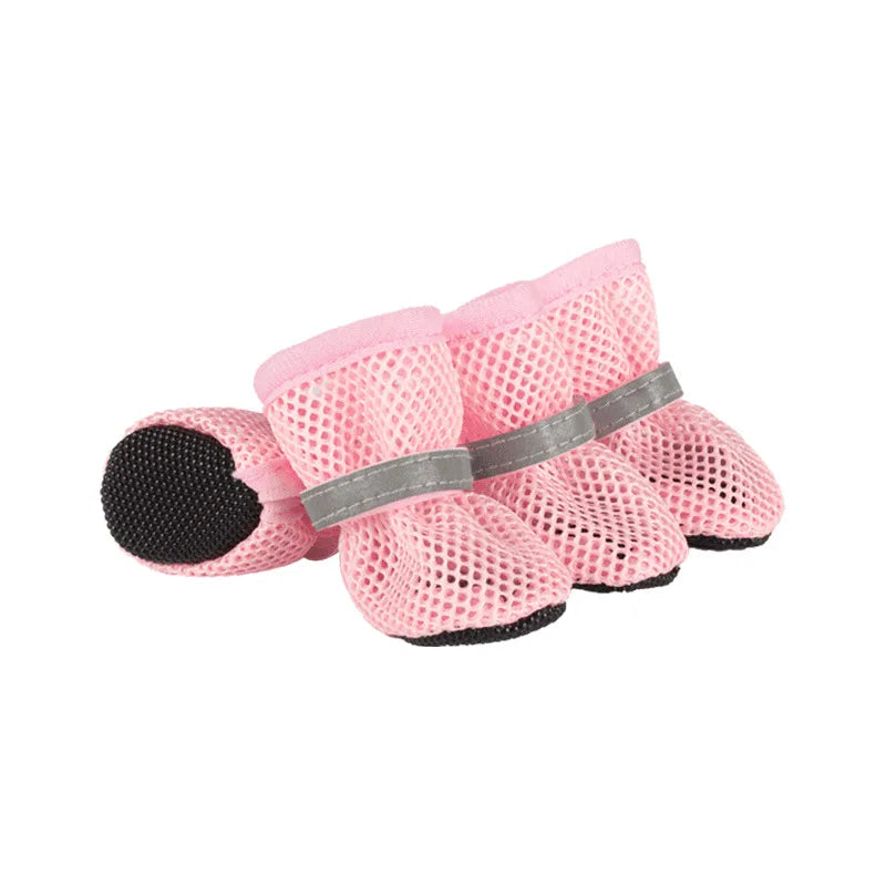 Non-slip, breathable and wear-resistant dog shoes, soft sole anti-slip off pet dog boots, durable paw protective covers