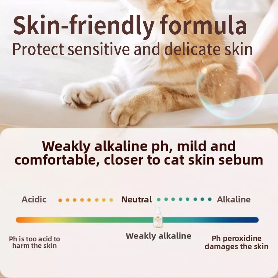 PetClear Pet Shampoo 500ml Plant Formula Flea Insect Repellent Deodorizing Detangling Natural Long-Lasting Fragrance