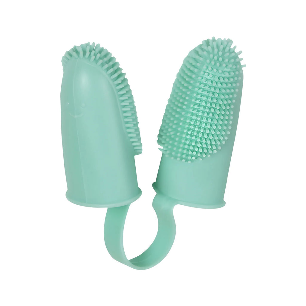 Dual Finger Pet Toothbrush — Soft Bristle Oral Cleaner for Dogs & Cats