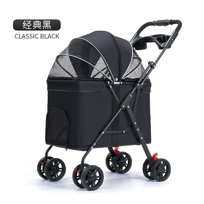 Lightweight Foldable Pet Stroller