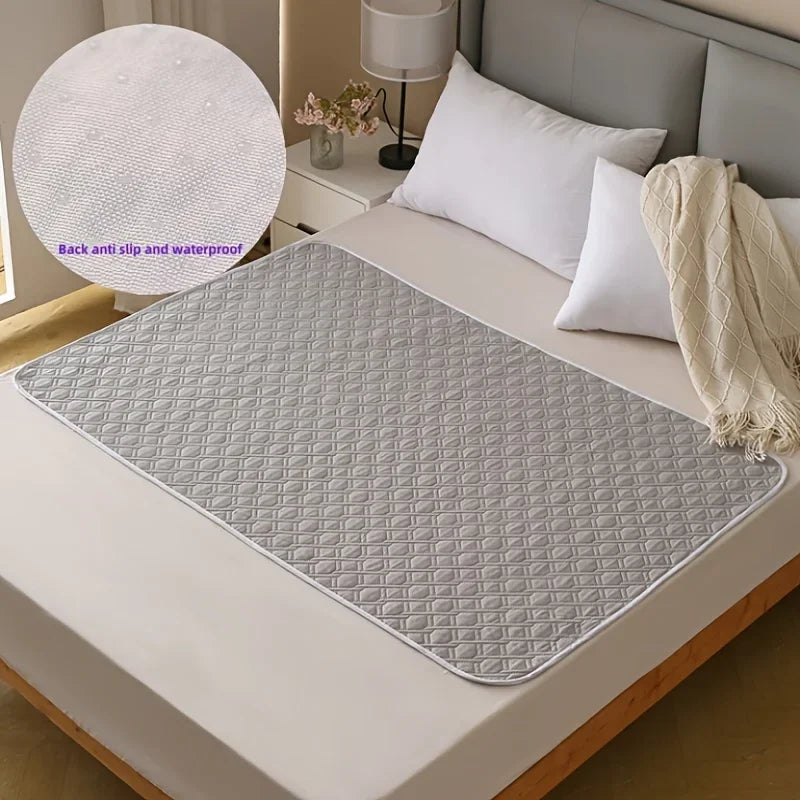 Washable Incontinence Pads for Elderly And Pets Leak-Proof Bed Care Mats for Menstruation And Home Use Multiple Sizes Available