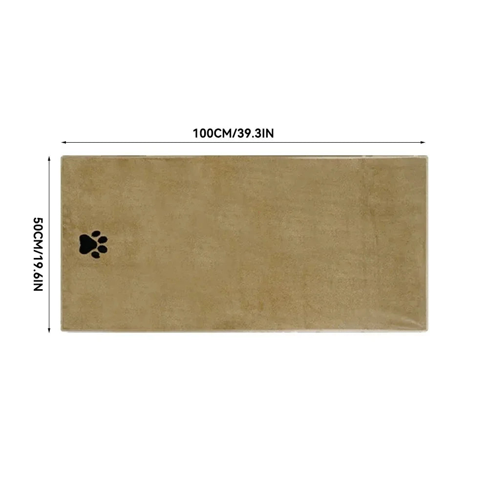 Super Soft Microfiber Pet Bath Towels — 3 Size Options