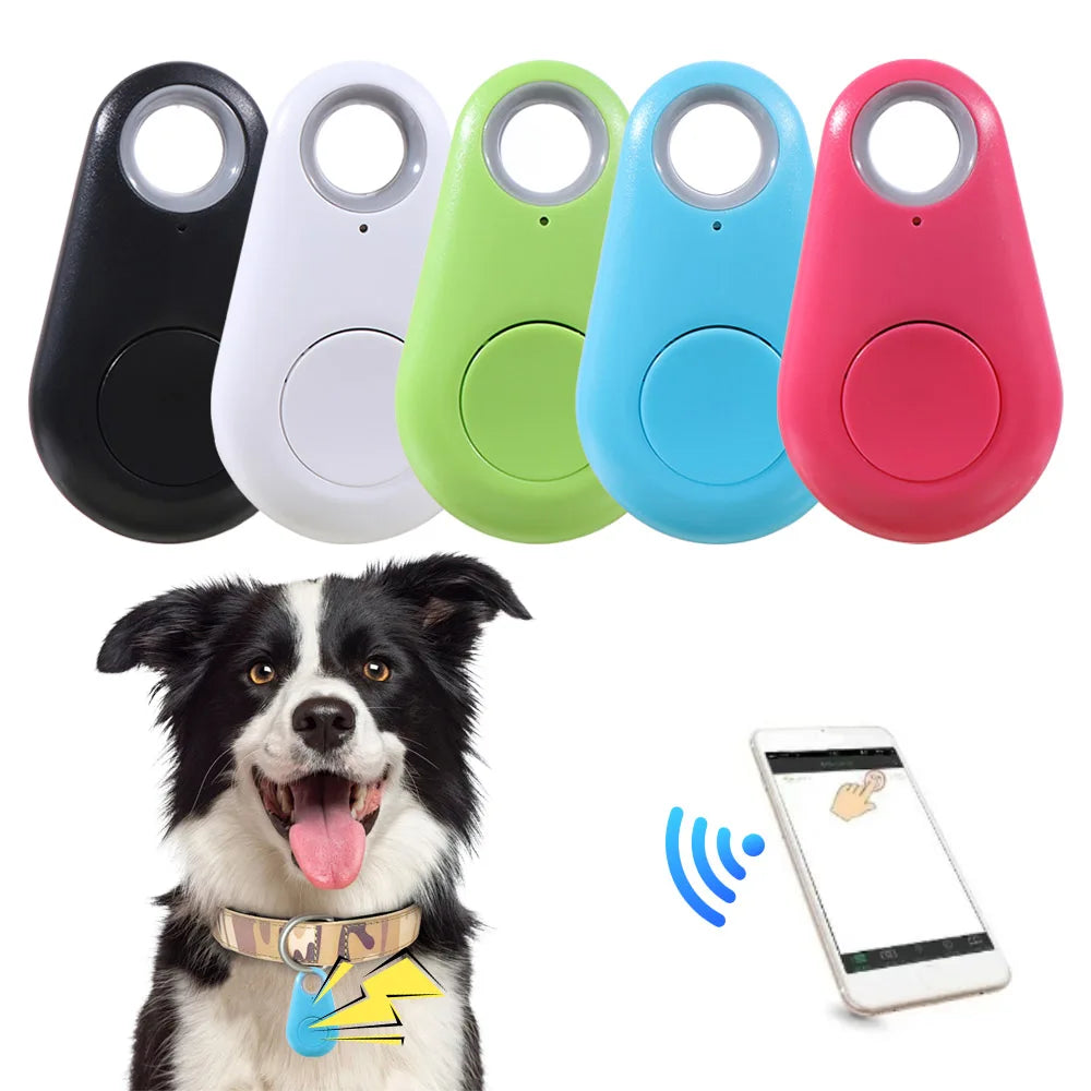 Portable Pet Bluetooth GPS Tracker Anti-lost Plastic Smart Tracker Bluetooth 5.0 Wireless Tracker Alarm GPS Locator