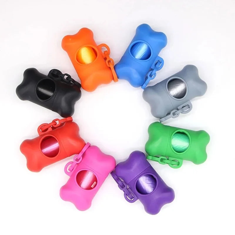 Bone Shape Dog Poop Bag Dispenser
