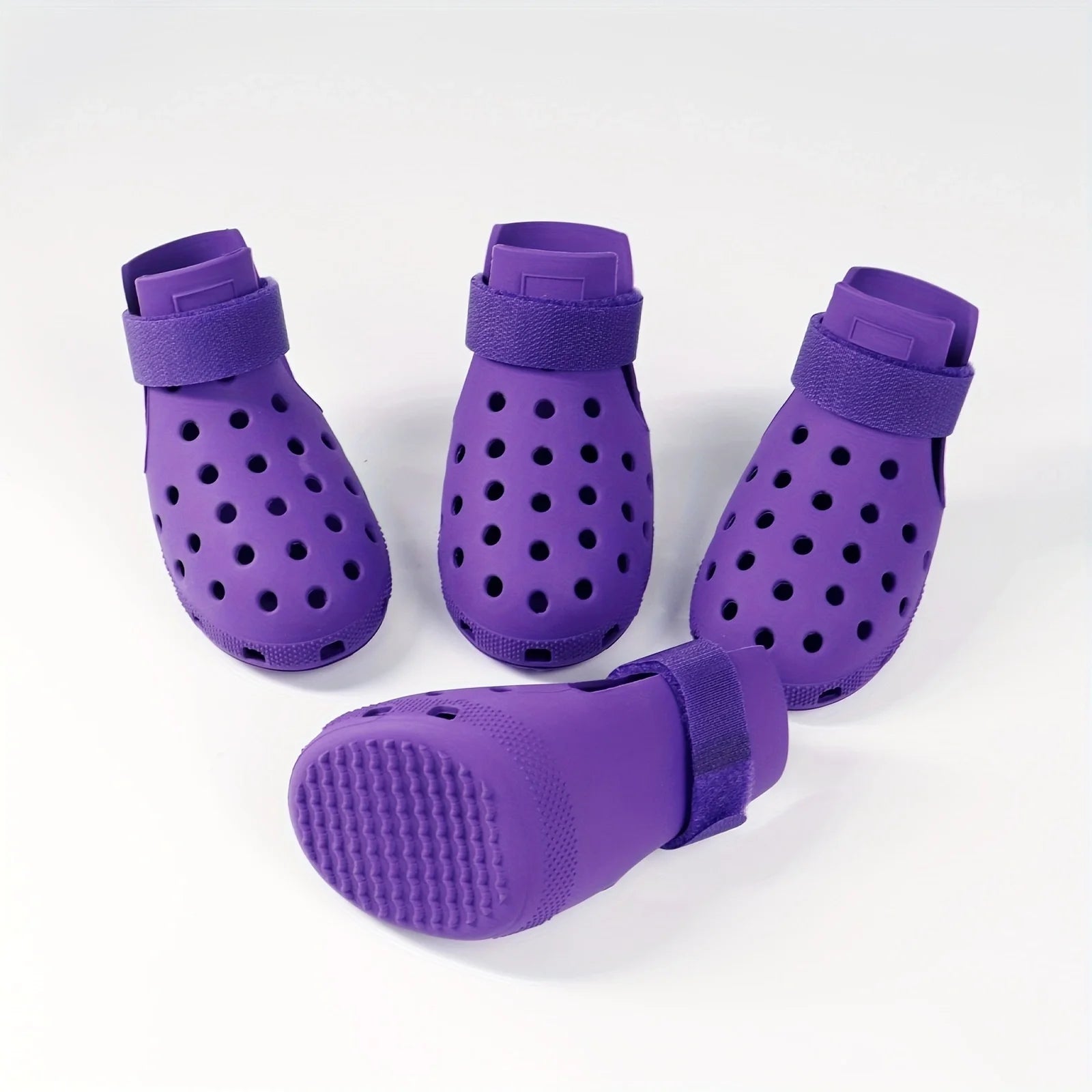 Pet Shoes Silicone Rain Shoes Dirt Resistant Slip Resistant Waterproof Dog Shoes Small Medium Dog Teddy Shoes