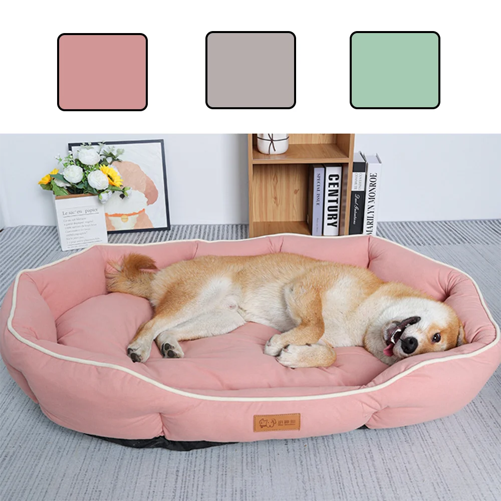 Large Pet Sofa Bed — Warm & Cozy Dog & Cat Sleeping Cushion