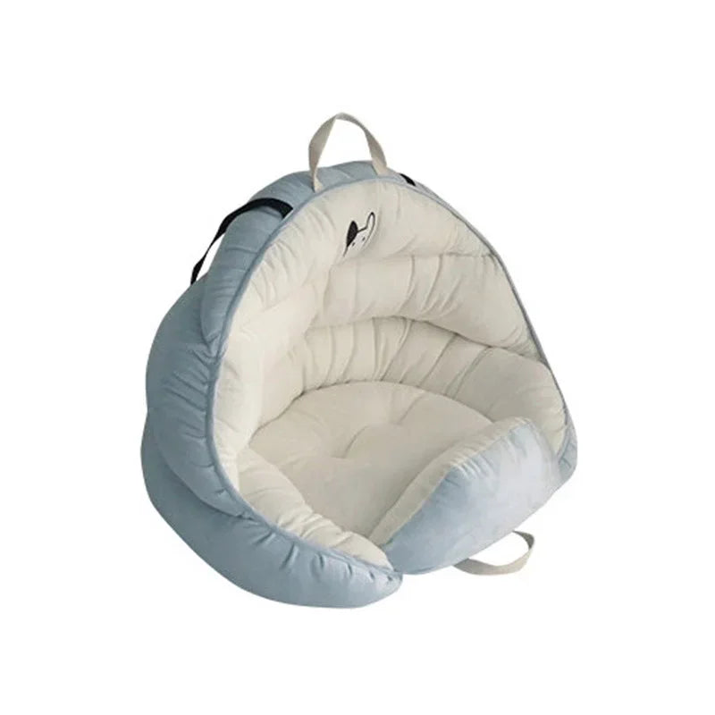 Blue Starry Sky Dog Car Seat & Travel Bed