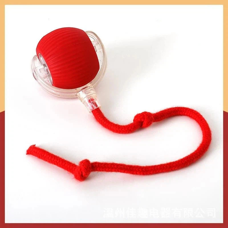 Smart Electric Rolling Cat Toy Ball — USB Rechargeable Auto-Moving Teaser