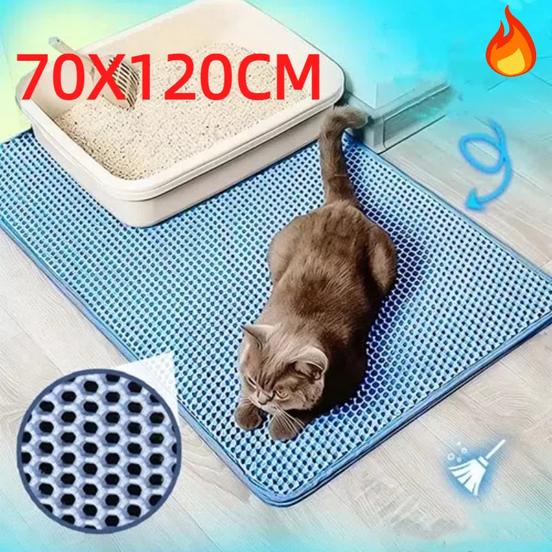 Waterproof Double Layer Cat Litter Trapping Mat