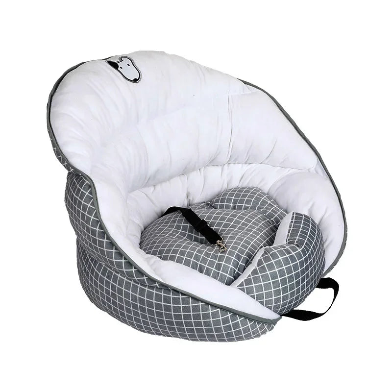 Blue Starry Sky Dog Car Seat & Travel Bed