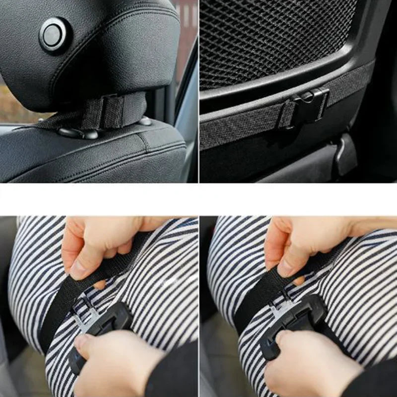 Blue Starry Sky Dog Car Seat & Travel Bed