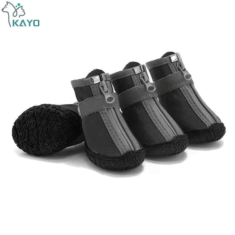 Mesh Pet Dog Shoes Durable Breathable Soft Sole Reflection Dogs Boots For Small Dogs Walking Climbing Dogs Sneakers Cat Shoes