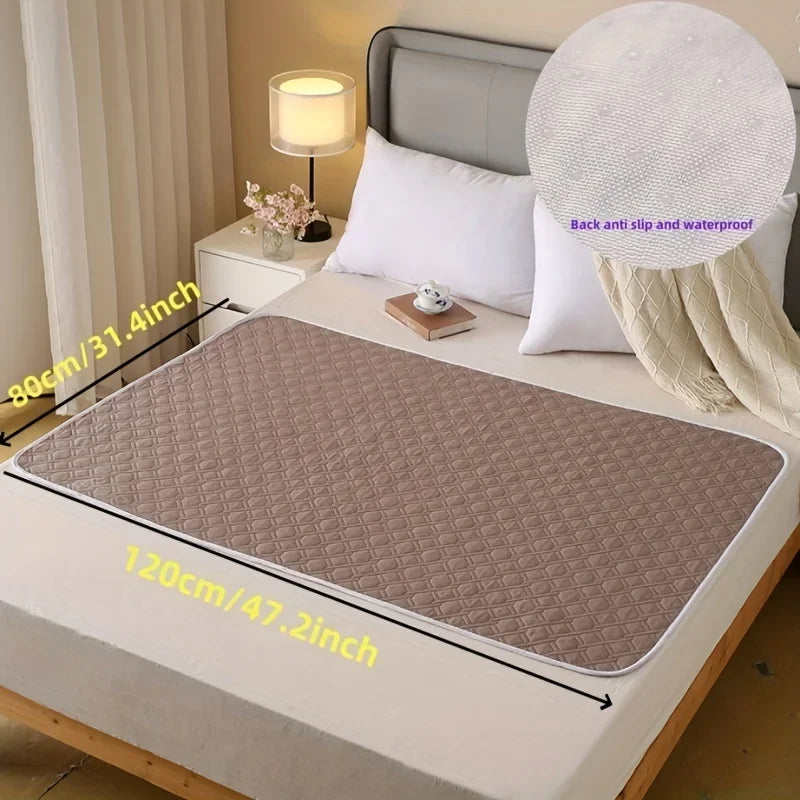 Washable Incontinence Pads for Elderly And Pets Leak-Proof Bed Care Mats for Menstruation And Home Use Multiple Sizes Available