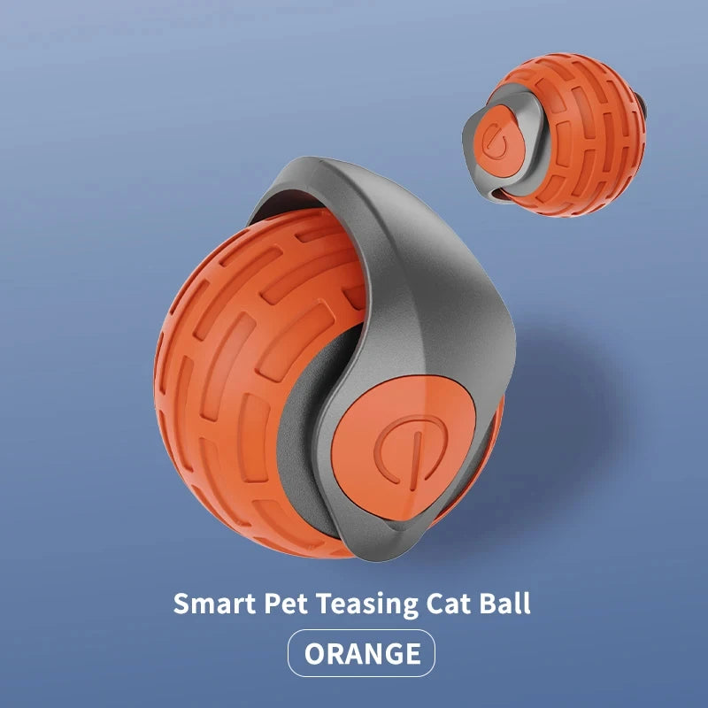 Smart Electric Rolling Cat Toy Ball — USB Rechargeable Auto-Moving Teaser