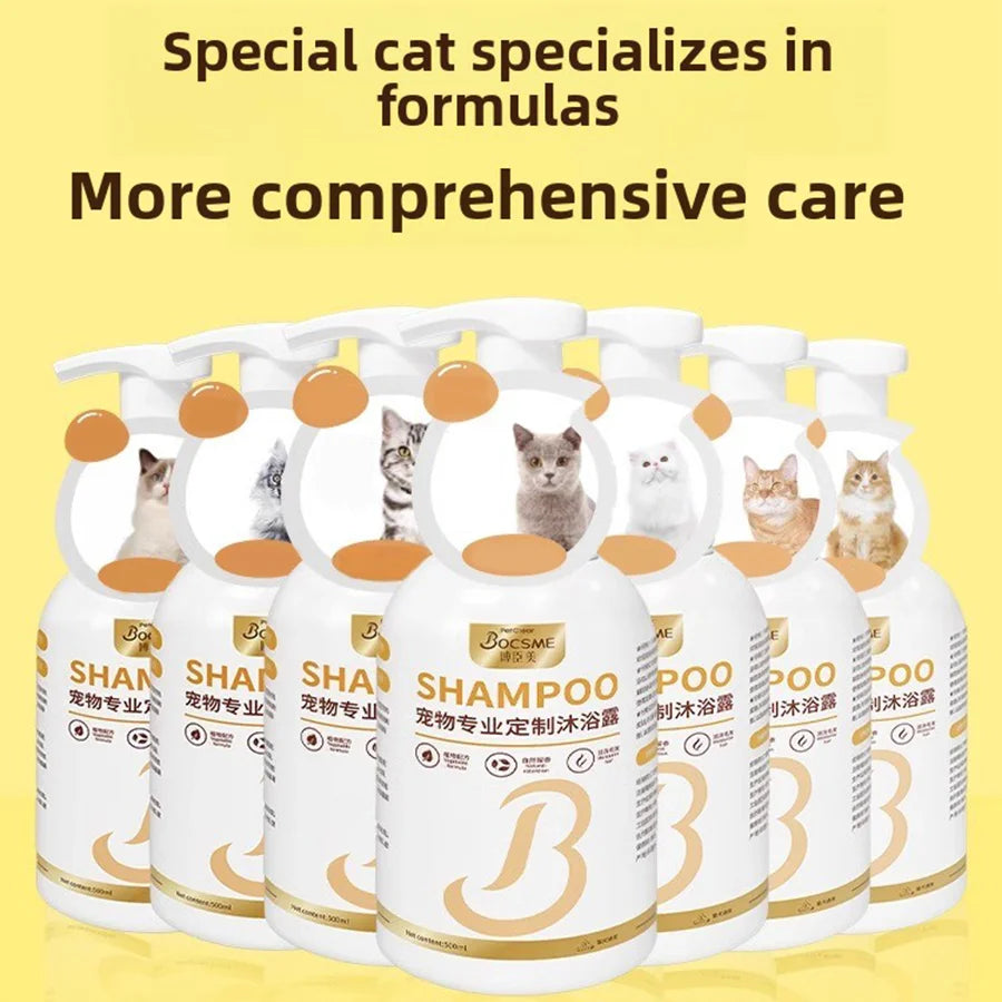 PetClear Pet Shampoo 500ml Plant Formula Flea Insect Repellent Deodorizing Detangling Natural Long-Lasting Fragrance