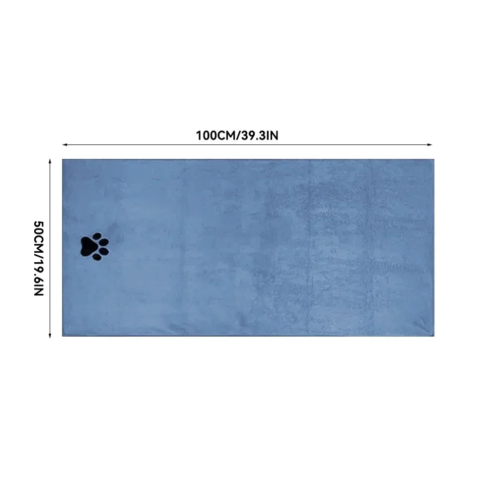 Super Soft Microfiber Pet Bath Towels — 3 Size Options