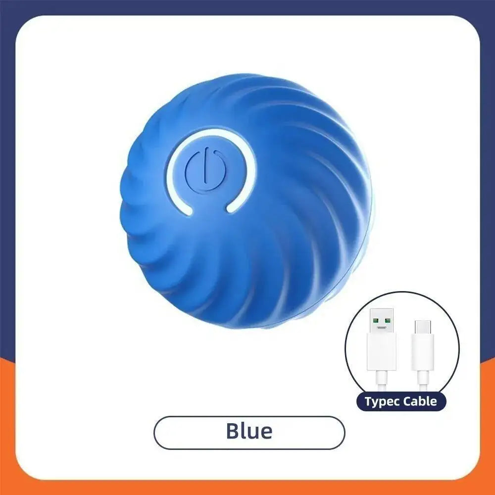 Smart Dog Toy Ball USB Rechargeable Auto Moving for Dogs & Cats