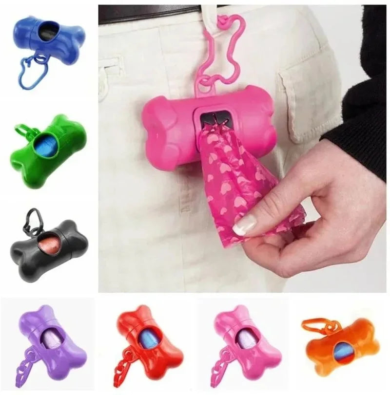 Bone Shape Dog Poop Bag Dispenser