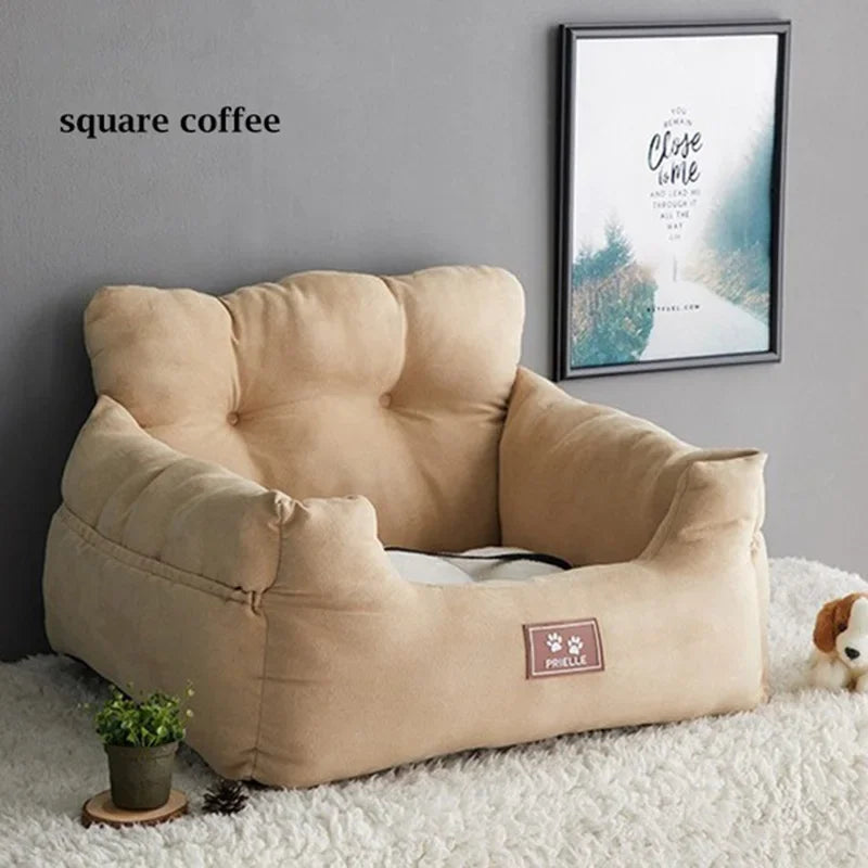 Blue Starry Sky Dog Car Seat & Travel Bed