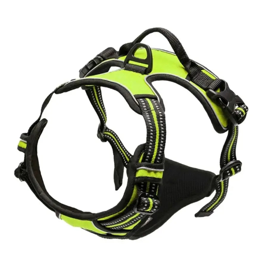 Dog Harness & Leash Set — Leather Vest for Small & Medium Dogs