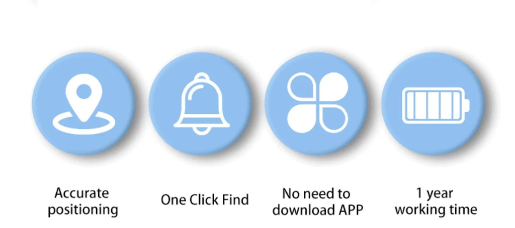 Pet Tracker No Monthly Fee No SIM Work with Apple iOS Find My Anti-Lost Finder Tag for Dogs Cats with Airtag Case GPS Tracker