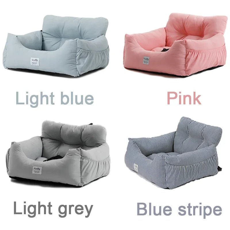 Blue Starry Sky Dog Car Seat & Travel Bed