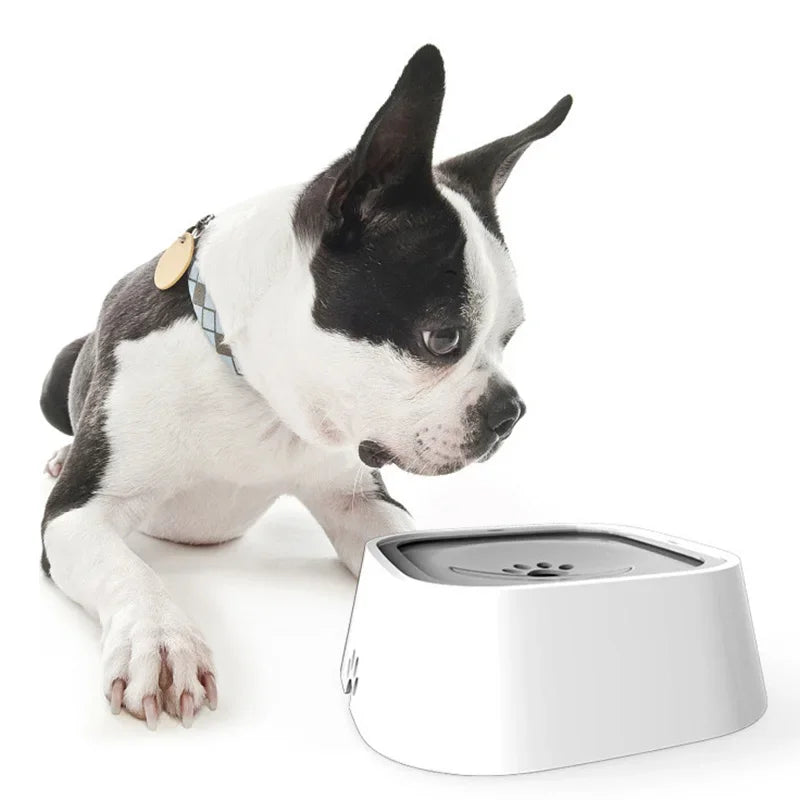 Anti-Spill Floating Pet Water Bowl for Dogs & Cats