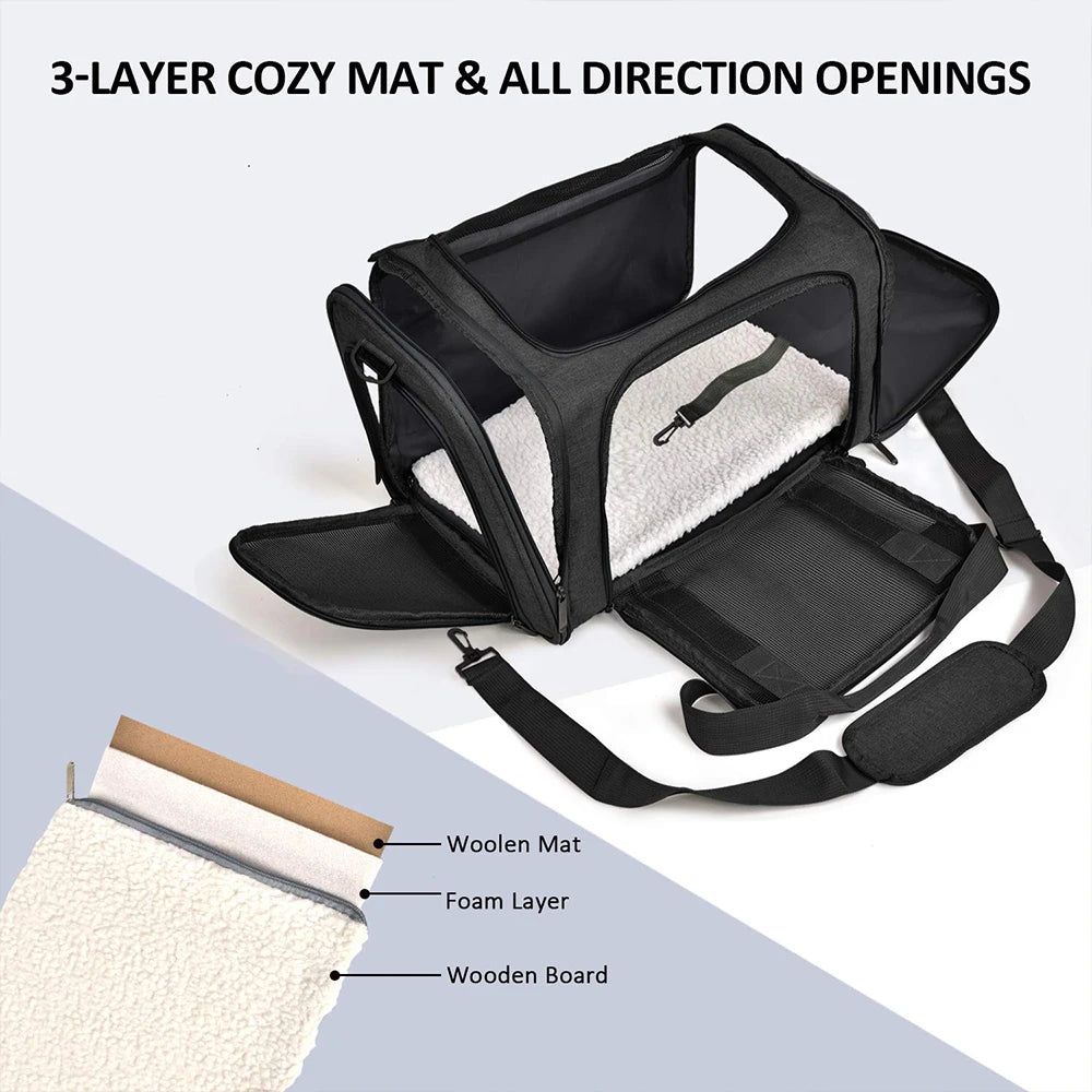Airline Approved Soft Side Pet Carrier