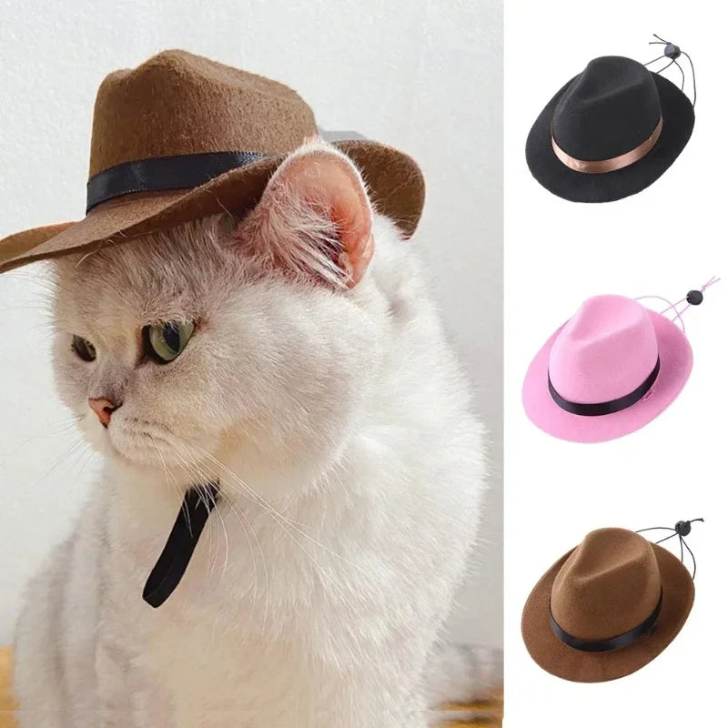 Western Cowboy Pet Hat