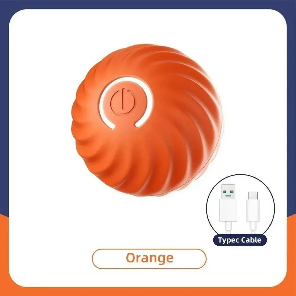 Smart Dog Toy Ball USB Rechargeable Auto Moving for Dogs & Cats