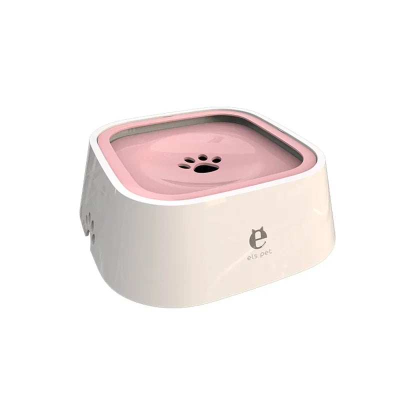 Anti-Spill Floating Pet Water Bowl for Dogs & Cats