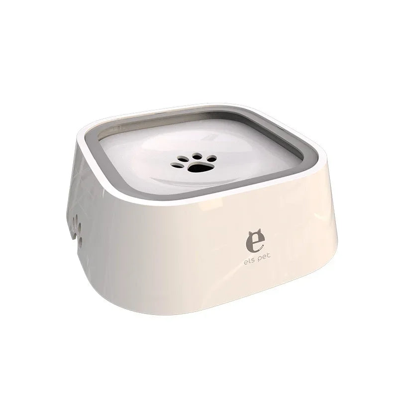 Anti-Spill Floating Pet Water Bowl for Dogs & Cats