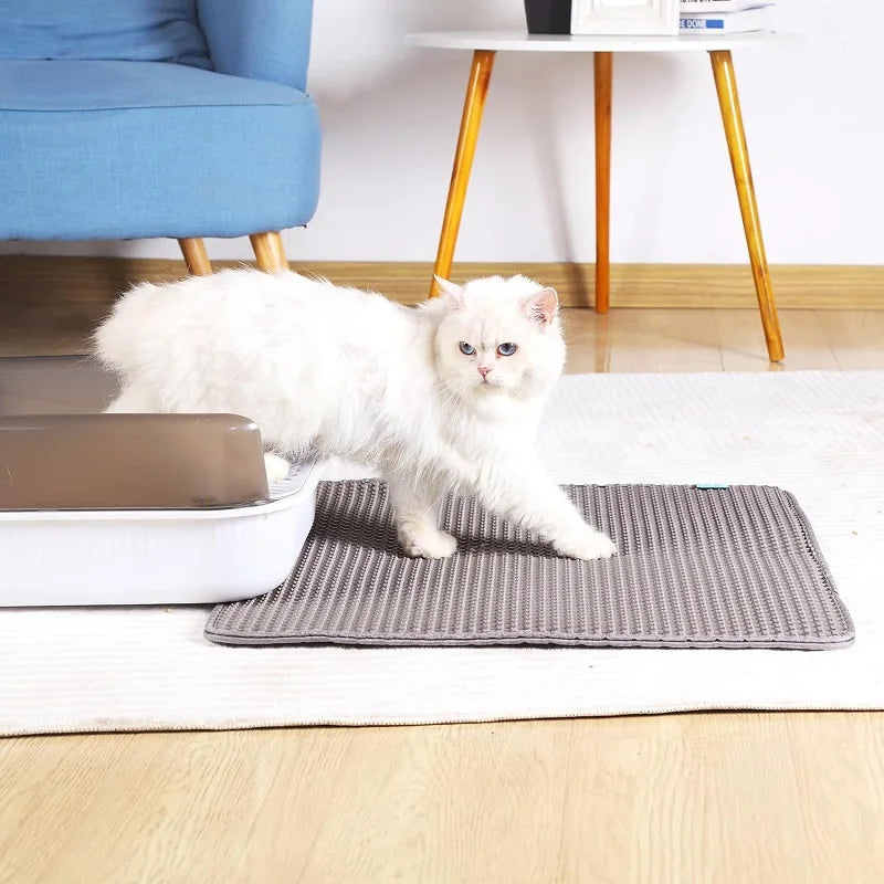 Waterproof Double Layer Cat Litter Trapping Mat
